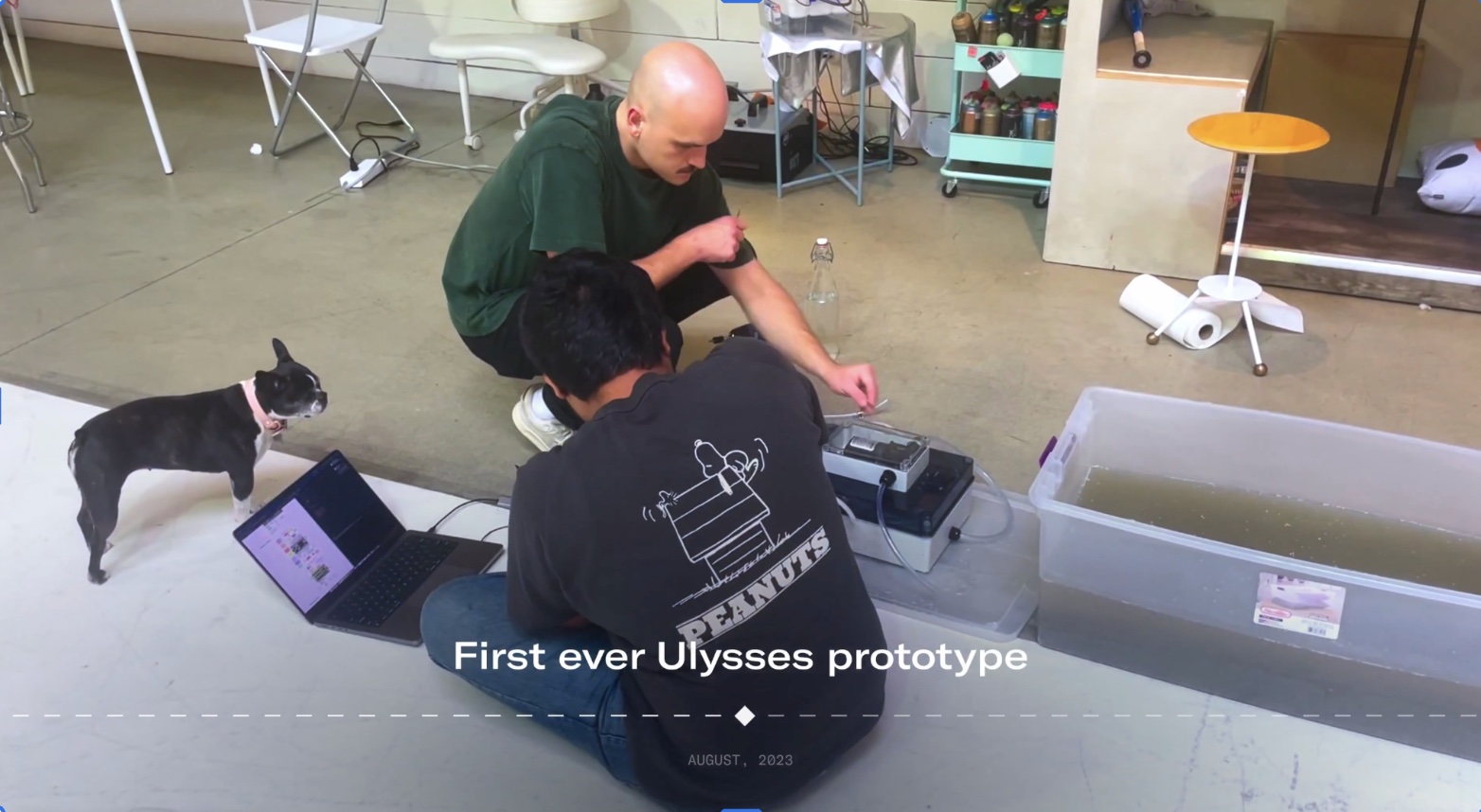 First ever Ulysses prototype, August 2023